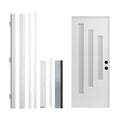 Terran Contemporary | Fiberglass Entry Door with Frost Glass