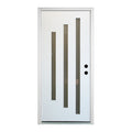 Terran Contemporary | Fiberglass Entry Door with Frost Glass