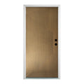 Terran Contemporary | Sunburst Brush Finished Fiberglass Entry Door