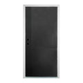 Terran Contemporary | Nickel Brush Finished Fiberglass Entry Door